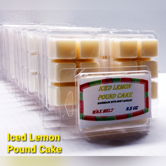 ICED LEMON POUND CAKE -Bath & Body Works Candle Wax Melts- $8 per pack - Picture 1 of 9